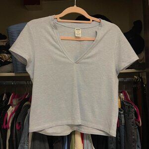 Victoria's Secret PINK Women's Blue T-shirt